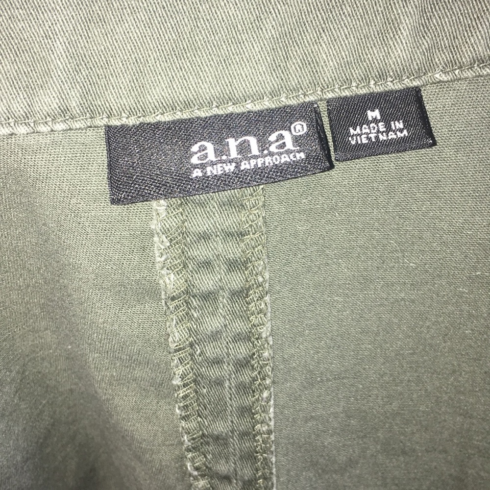 dark green jacket